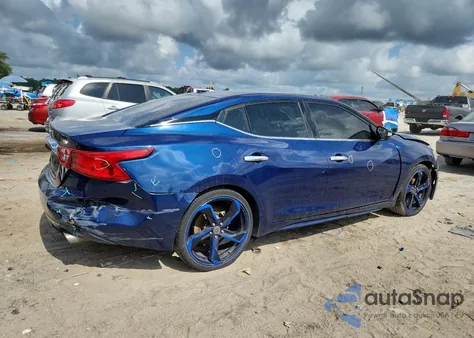 2017 Nissan Maxima 3.5S из США, поврежденный, VIN 1N4AA6AP6HC373060